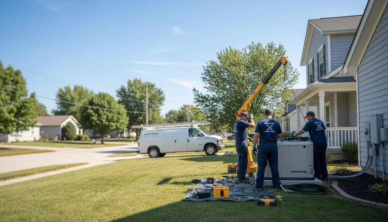 Generator Installation in Hermitage, PA near me